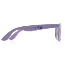 Carica l'immagine nel visualizzatore di Gallery, occhiali da sole stampati con logo in polipropilene riciclato colore viola_viola 121717106 DET05