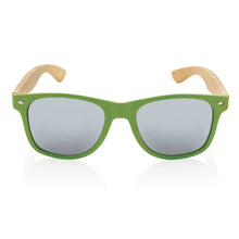 Carica l'immagine nel visualizzatore di Gallery, occhiali da sole promozionali in rpc, fsc® bambù colore verde_verde 121717114 DET03