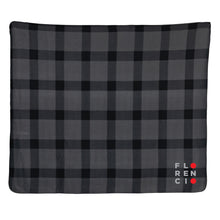 Carica l'immagine nel visualizzatore di Gallery, plaid e coperte da personalizzare in poliestere colore carbon-fossile_grigio 121717622 DET05