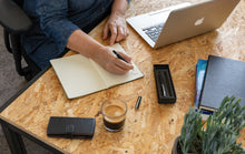 Carica l'immagine nel visualizzatore di Gallery, set penne personalizzati in alluminio, ferro colore nero_nero 121732774 DET09