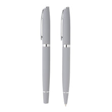 Carica l'immagine nel visualizzatore di Gallery, set penne da personalizzare in alluminio, ferro colore grigio_grigio 121732774 DET03