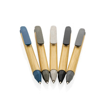 Carica l'immagine nel visualizzatore di Gallery, penne ecologiche da personalizzare in carta, paglia di grano colore off-white_bianco 121732828 DET06
