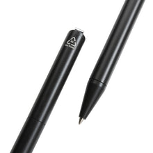 Carica l'immagine nel visualizzatore di Gallery, biro personalizzate in lega di alluminio riciclato, abs riciclato colore nero_nero 121732839 DET05