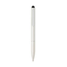 Carica l'immagine nel visualizzatore di Gallery, biro touchscreen per tablet da personalizzare in lega di alluminio riciclato, abs riciclato colore bianco_bianco 121732840 DET03