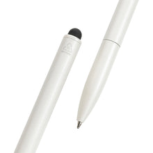 Carica l'immagine nel visualizzatore di Gallery, biro touchscreen per tablet da personalizzare in lega di alluminio riciclato, abs riciclato colore bianco_bianco 121732840 DET05