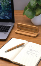 Carica l'immagine nel visualizzatore di Gallery, penne ecologiche stampate con logo in bambù, acciaio inossidabile colore marrone_marrone 121732848 DET09