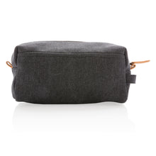 Carica l'immagine nel visualizzatore di Gallery, pochette e beauty case personalizzate in canapa, pu colore nero_nero 121742021 DET05