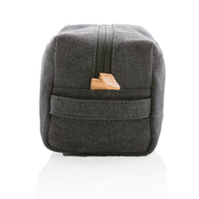 Carica l'immagine nel visualizzatore di Gallery, pochette e beauty case personalizzate in canapa, pu colore nero_nero 121742021 DET07