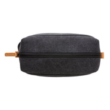 Carica l'immagine nel visualizzatore di Gallery, pochette e beauty case personalizzate in canapa, pu colore nero_nero 121742021 DET09