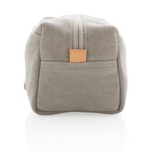 Carica l'immagine nel visualizzatore di Gallery, pochette e beauty case personalizzate in canapa, pu colore grigio_grigio 121742021 DET08
