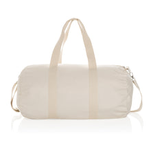 Carica l'immagine nel visualizzatore di Gallery, borsoni da viaggio da personalizzare in canapa riciclato colore off-white_bianco 121742436 DET05