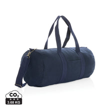 Carica l'immagine nel visualizzatore di Gallery, borsoni da viaggio personalizzati in canapa riciclato colore blu-navy_blu 121742436 DET01
