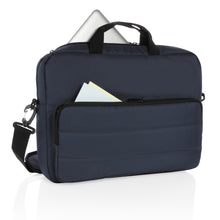Carica l'immagine nel visualizzatore di Gallery, borse porta PC e documenti personalizzate in rpet, pu colore blu-navy_blu 121744721 DET03