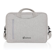 Carica l'immagine nel visualizzatore di Gallery, borse porta PC e documenti personalizzate in cotone riciclato colore grigio_grigio 121744928 DET06