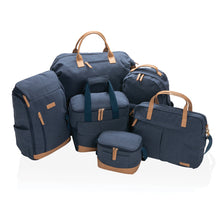 Carica l'immagine nel visualizzatore di Gallery, borse porta PC e documenti personalizzate in cotone riciclato, pu colore blu_blu 121747740 DET09