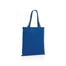 Carica l'immagine nel visualizzatore di Gallery, shopper personalizzate in cotone riciclato colore blu_blu 121747979 VAR04
