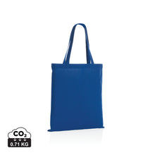 Carica l'immagine nel visualizzatore di Gallery, shopper personalizzate in cotone riciclato colore blu_blu 121747979 DET01