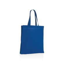 Carica l'immagine nel visualizzatore di Gallery, shopper personalizzate in cotone riciclato colore blu_blu 121747981 DET02
