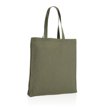 Carica l'immagine nel visualizzatore di Gallery, shopper personalizzate in cotone riciclato colore verde_verde 121747981 DET04