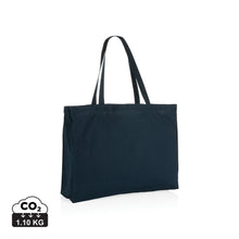 Carica l'immagine nel visualizzatore di Gallery, shopper personalizzate in cotone riciclato colore blu-navy_blu 121747982 DET01