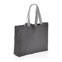 Carica l'immagine nel visualizzatore di Gallery, shopper personalizzate in canapa riciclato colore carbon-fossile_grigio 121748012 VAR03