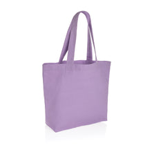 Carica l'immagine nel visualizzatore di Gallery, borse shopper pubblicitarie in canapa riciclato colore lavanda_viola 121748014 VAR04