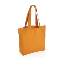 Carica l'immagine nel visualizzatore di Gallery, shopper promozionali in canapa riciclato colore sundial-orange_arancione 121748014 VAR03