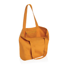 Carica l'immagine nel visualizzatore di Gallery, shopper promozionali in canapa riciclato colore sundial-orange_arancione 121748014 DET03