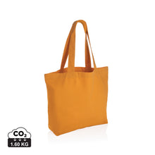 Carica l'immagine nel visualizzatore di Gallery, shopper promozionali in canapa riciclato colore sundial-orange_arancione 121748014 DET01