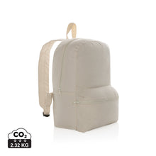 Carica l'immagine nel visualizzatore di Gallery, zaini sportivi da personalizzare in canapa riciclato colore off-white_bianco 121748015 DET01