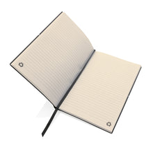 Carica l'immagine nel visualizzatore di Gallery, taccuini e block notes da personalizzare in cuoio rigenerato, carta colore grigio_grigio 121748938 DET04