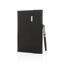 Carica l'immagine nel visualizzatore di Gallery, taccuini e block notes personalizzati in pu, carta colore nero_nero 121749009 VAR01