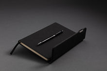 Carica l'immagine nel visualizzatore di Gallery, taccuini e block notes personalizzati in pu, carta colore nero_nero 121749009 DET09