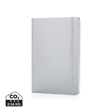 Carica l'immagine nel visualizzatore di Gallery, taccuini e block notes stampati con logo in carta colore argento_argento 121749038 DET01