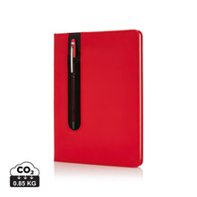 Carica l'immagine nel visualizzatore di Gallery, taccuini e block notes personalizzabili in carta, acciaio inossidabile colore rosso-ciliegia_rosso 121749048 DET01