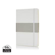 Carica l'immagine nel visualizzatore di Gallery, block notes e taccuini da personalizzare in carta, poliestere colore bianco_bianco 121749070 DET01