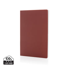 Carica l'immagine nel visualizzatore di Gallery, quaderni e block notes personalizzabili in carta di pietra colore rosso-ciliegia_rosso 121749138 DET01