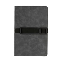 Carica l'immagine nel visualizzatore di Gallery, taccuini e block notes da personalizzare in pu, carta colore grigio_grigio 121749140 DET07