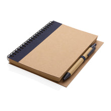 Carica l'immagine nel visualizzatore di Gallery, block notes e taccuini personalizzati in carta, carta colore blu_blu 121749143 DET03