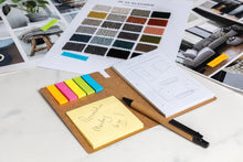 Carica l'immagine nel visualizzatore di Gallery, taccuini e block notes pubblicitari in carta, carta colore marrone_marrone 121749145 DET09