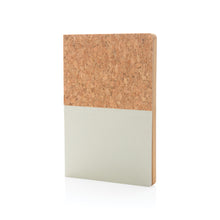 Carica l'immagine nel visualizzatore di Gallery, block notes e taccuini da personalizzare in sughero, carta colore off-white_bianco 121749150 VAR02