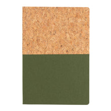 Carica l'immagine nel visualizzatore di Gallery, taccuini e block notes promozionali in sughero, carta colore verde_verde 121749150 DET04