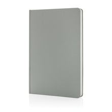 Carica l'immagine nel visualizzatore di Gallery, taccuini e block notes da personalizzare in carta di pietra, carta colore grigio_grigio 121749152 VAR02