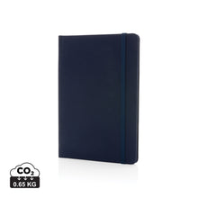 Carica l'immagine nel visualizzatore di Gallery, block notes e taccuini personalizzati in rpet, carta colore blu-navy_blu 121749162 DET01