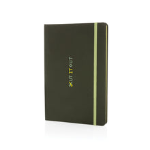 Carica l'immagine nel visualizzatore di Gallery, quaderni e block notes promozionali in rpet, carta colore verde_verde 121749162 DET07