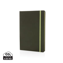 Carica l'immagine nel visualizzatore di Gallery, quaderni e block notes promozionali in rpet, carta colore verde_verde 121749162 DET01