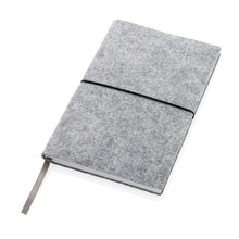 Carica l'immagine nel visualizzatore di Gallery, quaderni e block notes da personalizzare in feltro riciclato, carta colore grigio_grigio 121749164 DET03