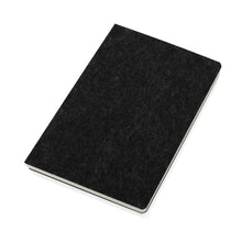 Carica l'immagine nel visualizzatore di Gallery, quaderni e block notes personalizzati in feltro riciclato, carta colore nero_nero 121749169 DET03