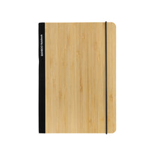 Carica l'immagine nel visualizzatore di Gallery, block notes e taccuini personalizzati in fsc® bambù, carta colore nero_nero 121749170 DET05