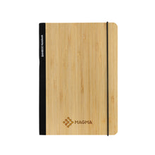 Carica l'immagine nel visualizzatore di Gallery, block notes e taccuini personalizzati in fsc® bambù, carta colore nero_nero 121749170 DET07